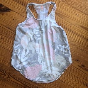 Maaji activewear size small pastel camouflage running/yoga top